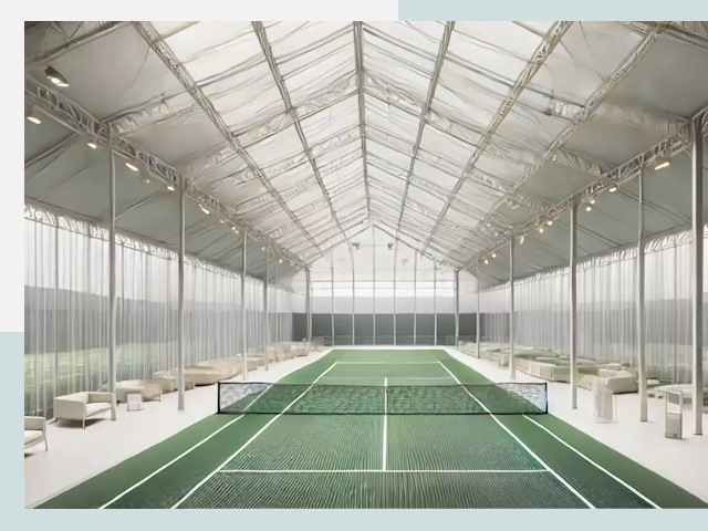 Строительство теннисных кортов в Кирово-чепецке