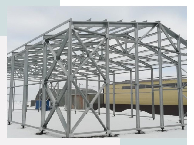 Каркасные ангары в Кирово-чепецке