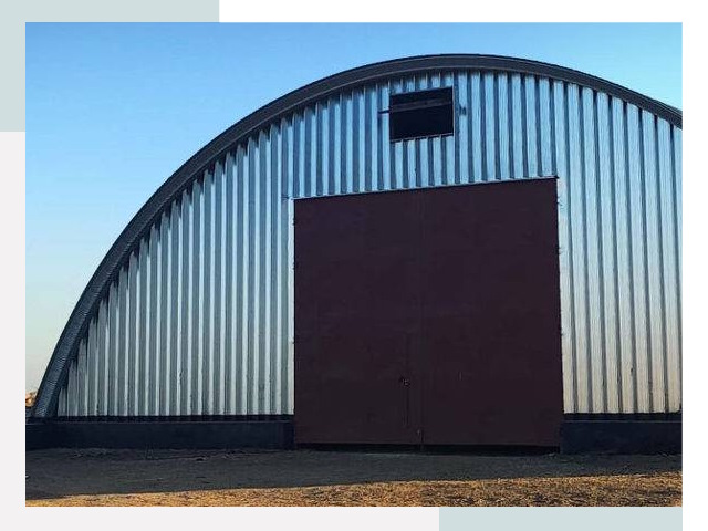 Бескаркасные ангары в Кирово-чепецке