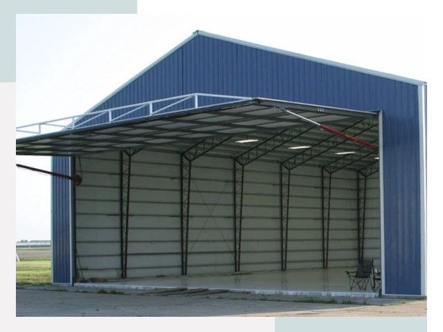 Прямо стенные ангары в Кирово-чепецке