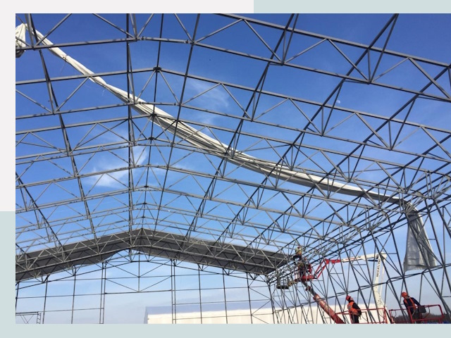 Шатровые ангары от 652 руб. в Кирово-чепецке и Кировской области