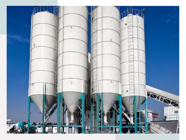 Строительство цементных силосов в Кирово-чепецке