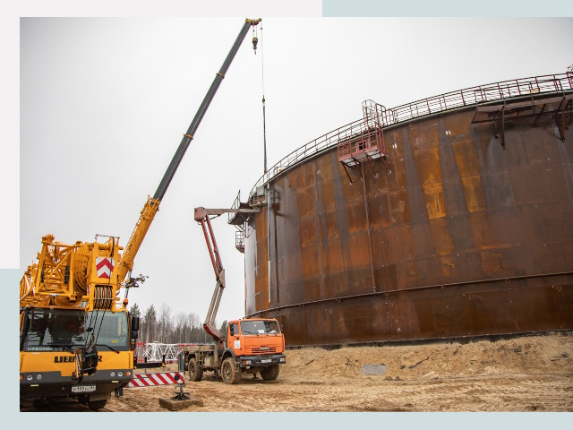 Монтаж резервуаров в Кирово-чепецке от 652 руб. за м³