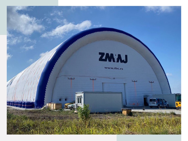 Брендирование ангаров в Кирово-чепецке