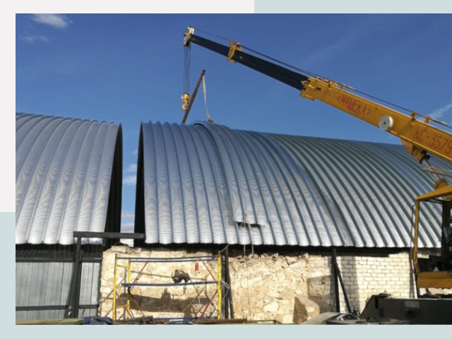 Реконструкция ангаров в Кирово-чепецке от 652 руб.