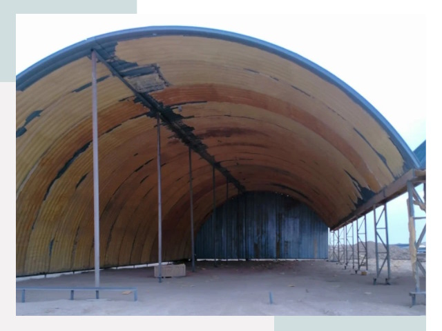 Реконструкция ангаров в Кирово-чепецке