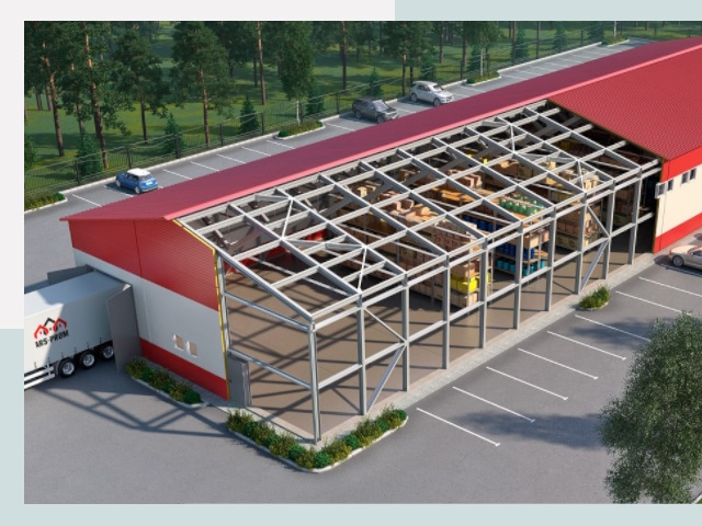 Проектирование ангаров в Кирово-чепецке от 652 руб.