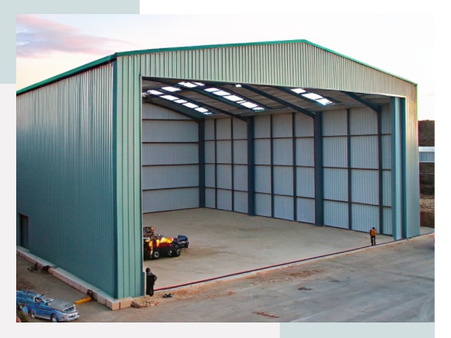 Строительство ангаров в Кирово-чепецке